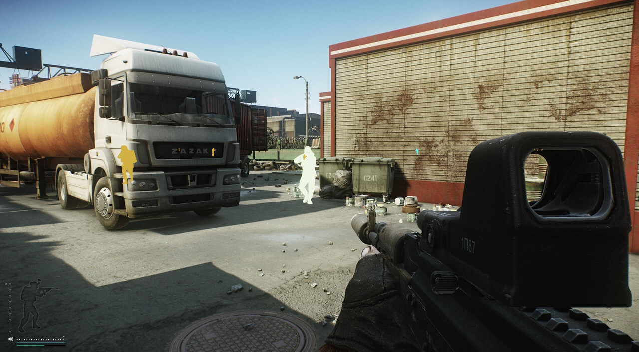 Скриншоты из игры Chams EFT